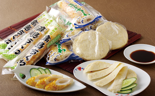 [A226p］高島ちくわ(15本)･えそ天(6枚)詰め合わせ