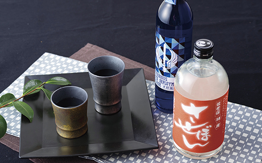 [C142p］水陸機動団大吟醸と米焼酎｢させぼん｣セット