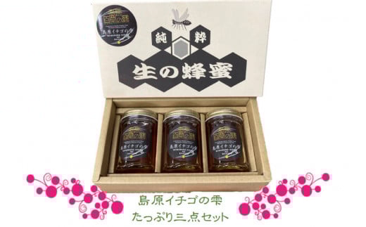 AG123島原イチゴの雫 200g×3本