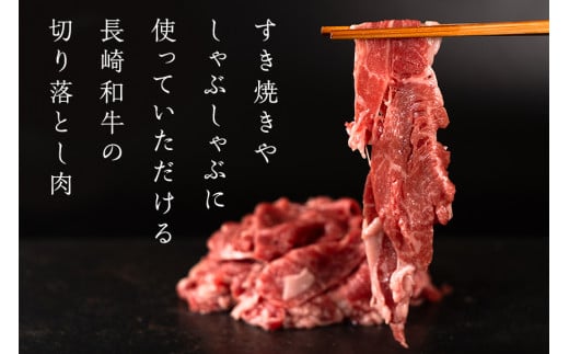 AI125 訳あり 牛肉 長崎和牛 切り落とし 計1.2kg (300g×4P) [ 肉 和牛 牛 精肉 冷凍 小分け すき焼き しゃぶしゃぶ 日本ハムマーケティング 長崎県 島原市 ]