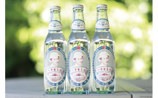 AI173 島原湧水99％使用！温泉（うんぜん） レモネード 330ml×24本 [ 島原 湧水 水 炭酸 サイダー レモン 温泉 ジュース ラムネ レトロ かわいい 山崎本店酒造場 長崎県 島原市 ]