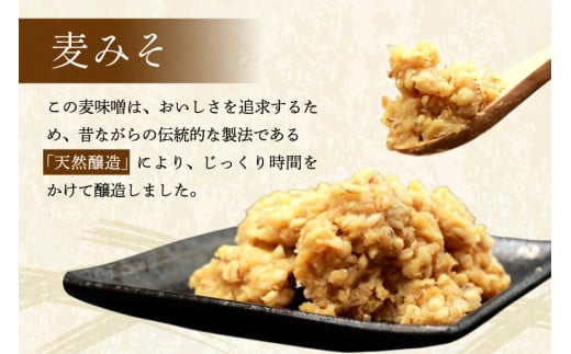 AI230 天然醸造 麹たっぷり優しい 麦みそ 900g 10個 計9kg [ 味噌 みそ 国産 麦味噌 マルイチ 塚原食品本舗 長崎県 島原市 ]