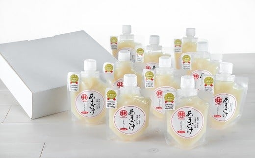 BD180 【6ヵ月定期便】無添加米麹甘酒 10本セット～3・6か月目は12本！～