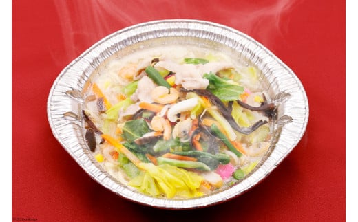 CG029 簡単調理で本格派　長崎ちゃんぽん 4食セット 長崎名物 本場 冷凍 [ ちゃんぽん 皿うどん 太麺 野菜 海鮮 鍋 温めるだけ お手軽 簡単調理 おいしい 長崎県 島原市 ]