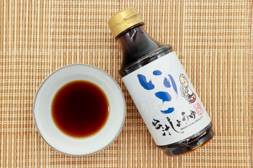 AJ478 いりこ出汁しょうゆ 310ml 2本セット [ 出汁醤油 だし醤油 だししょうゆ いりこ めんつゆ 調味料 おいしい 島原みそ株式会社 長崎県 島原市]