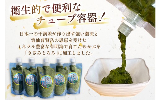 AE140 有明海産 無添加めかぶとろろ（250g×5パック）