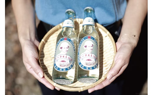 AI173 島原湧水99％使用！温泉（うんぜん） レモネード 330ml×24本 [ 島原 湧水 水 炭酸 サイダー レモン 温泉 ジュース ラムネ レトロ かわいい 山崎本店酒造場 長崎県 島原市 ]