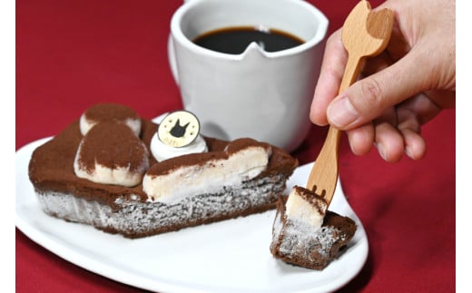 【2026年2月より順次発送】 AI184 スフレ チョコケーキ 1個 [ チョコレートケーキ スフレケーキ ふわふわ チョコ ケーキ 冷凍 スイーツ 焼き菓子 濃厚 パティスリーシャトン 長崎県 島原市 ]