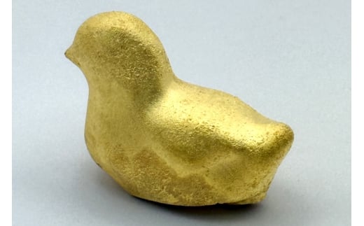 AJ621 K24 純金 黄金のひよこ(島原地鶏) 40g 記念オブジェ [ 金 24金 24K ゴールド gold 貴金属 インゴット 記念品 チャーム 投資 資産 長崎県 島原市 ]