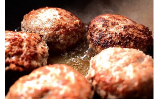 CG023 島原の人気店　和食・洋食・鉄板焼き屋 自慢のハンバーグ食べ比べ 12個セット