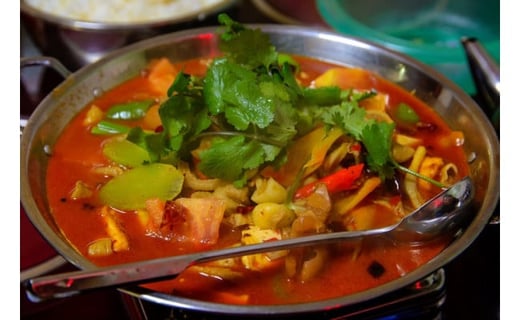 DG106 本格 薬膳 火鍋 最高峰 長崎和牛 霜降り もも肉 スライス 400g セット [鍋 薬膳鍋 薬膳火鍋 スープ]