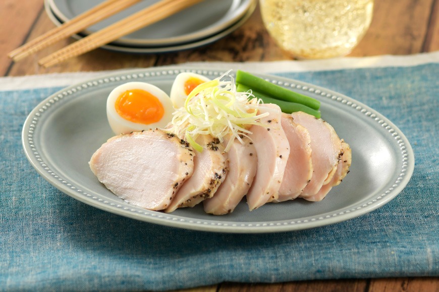 AJ280 とりちゃーしゅーセット プレーン3P レモン風味3P [ 鶏 チャーシュー 焼豚 大光食品 長崎県 島原市 ]