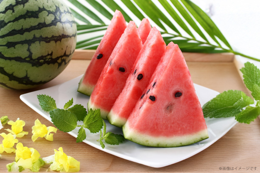 AJ644 【令和8年度出荷分】 島原スイカ倶楽部 大玉スイカ 羅皇ザ・スウィート 4Lサイズ 10～15kg [ 先行予約 数量限定 すいか スイカ 西瓜 フルーツ 果物 長崎 長崎県 島原市 ]