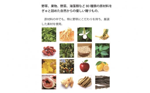 AC036美味しく続けられる毎日の健康習慣「島原百草酵素」