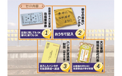 AF105島鉄 おおみさきっぷ＜リモート祈願編＞