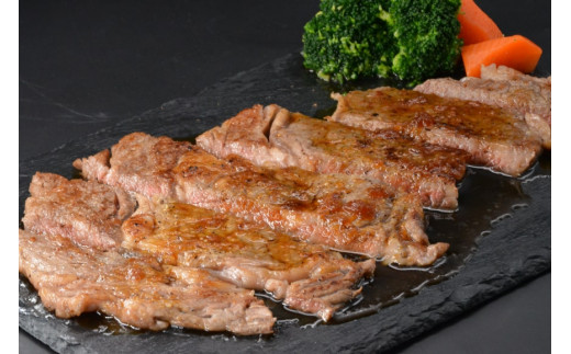 BF001 島原産牛ロースステーキ　600g（200g×3枚）