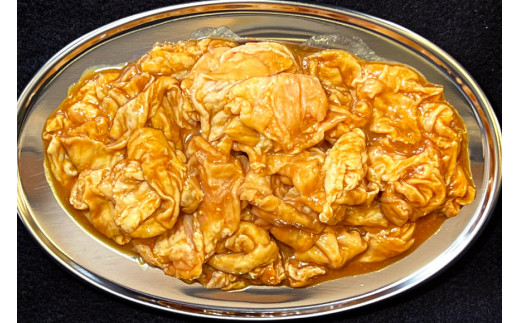 CG153 超希少部位 豚てっぽう 塩 & ニンニク味噌 ホルモン焼き 食べ比べ セット 計600g（300g×2種×各1パック） [豚 ホルモン 豚ホル 焼肉 テッポウ 直腸 塩 味噌 冷凍]