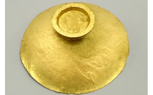 BJ255 K24 純金 金盃 63g 島原藩七万石を称える格式の一盃 [ 金 24金 24K ゴールド gold 貴金属 インゴット 記念品 チャーム 投資 資産 長崎県 島原市 ]