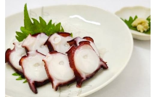 DF083【お手軽 お刺身用】長崎県産 特大地だこ カット　約1kg