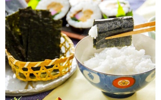 DF125 有明海産 焼のり 『たべたいな～ 朝ごはん』（8切5枚）×20束