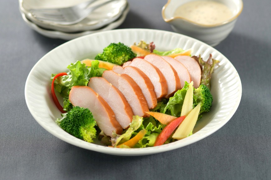 AJ281 島原工房 サラダチキン セット プレーン2P・ゆずこしょう2P・スモーク2P 計6P [ 鶏 サラダチキン 蒸し鶏 大光食品 長崎県 島原市 ]