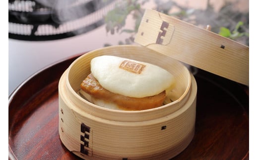 CI174  岩崎本舗 長崎角煮まんじゅう 8個入 (袋)