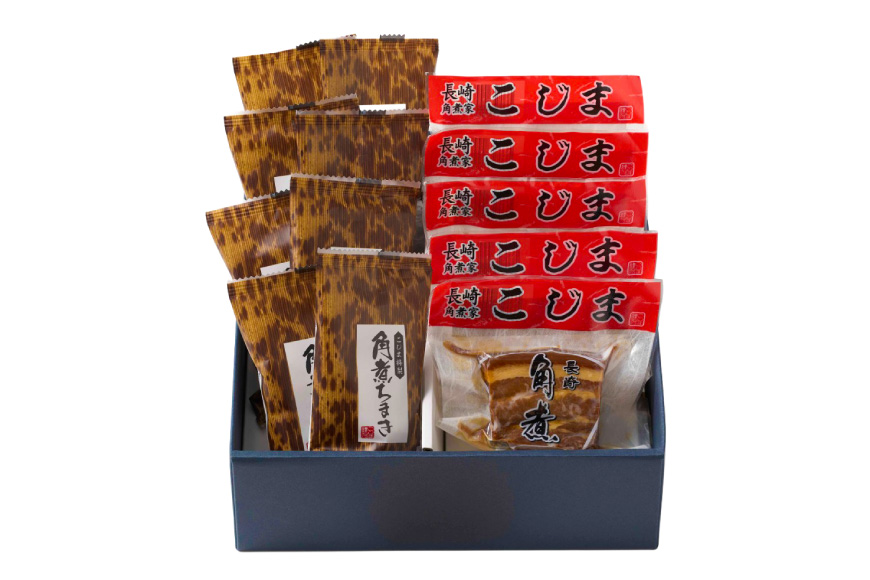 AJ609 角煮家こじま 【3回定期便】 長崎 卓袱 角煮 5個 角煮 ちまき 8個 詰合せ [ 角煮 角煮ちまき 長崎 こじま 詰め合わせ 長崎名物 簡単 手軽 長崎県 島原市 ]