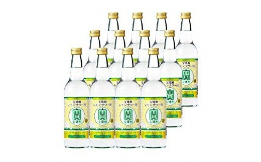 BD084こだわりのレモンサワー用＜宝焼酎＞25°　600ml 12本入