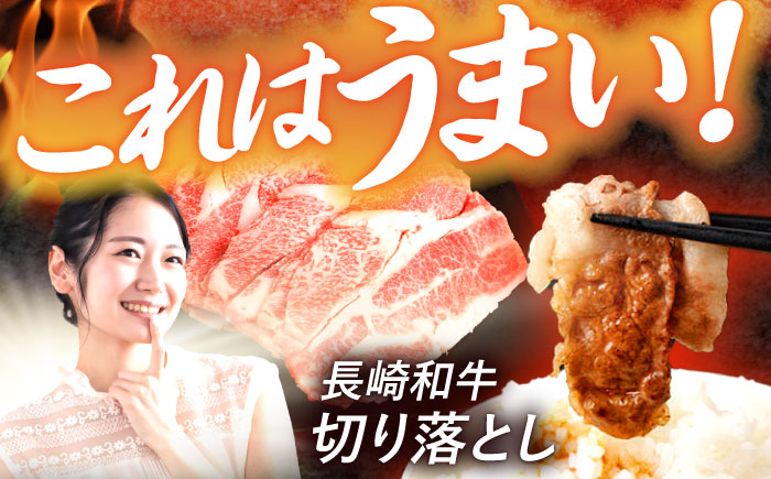 長崎和牛 切り落とし 2kg（400g×5）肩ロース・モモ・カタ・バラ使用 / 牛肉 ぎゅうにく 肉 和牛 国産牛 切落し / 諫早市 / 西日本フード株式会社 [AHAV006]