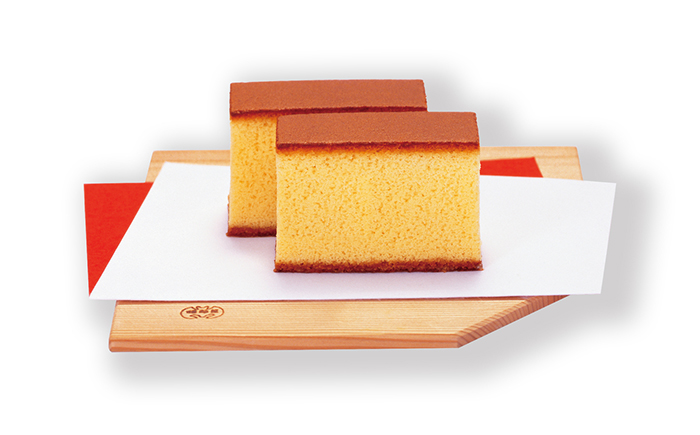 【3回定期便】福砂屋 特製五三焼カステラ2本入 / カステラ かすてら カット済み ざらめ おやつ 福砂屋 福砂屋 ふくさや 長崎 銘菓 贈答 / 諫早市 / 福砂屋 [AHDN008]