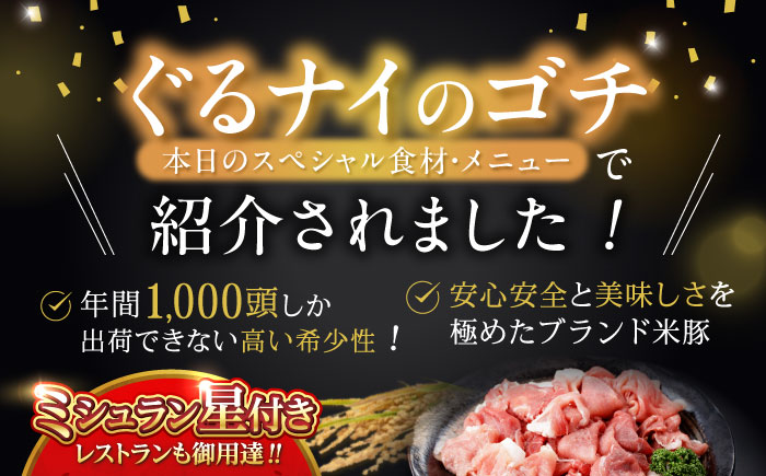 ＜特Aのブランド米で育てた＞諫美豚 切り落とし 2.1kg / 諫美豚 豚肉 切り落とし 肉 ウデ モモ / 諫早市 / 株式会社土井農場 [AHAD063]