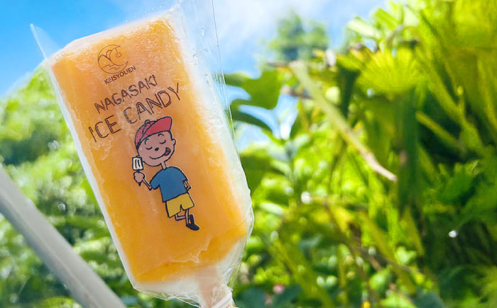 温州みかんアイスキャンデー12本セット / みかん アイス シャーベット アイスキャンデー 伊木力みかん / 諫早市 / 圭昭園 [AHAZ006]