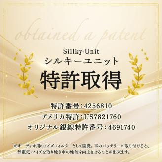 【年内配送】(12/23入金分まで)シルキーユニット　U3 / シルキーユニット ノイズフィルター 車 自動車 / 諫早市 / オーディオ・ラボ有限会社 [AHDF003]