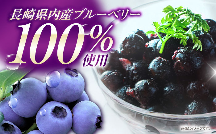 長崎冷果 ブルーベリー 3袋セット　/ 冷凍 冷凍フルーツ ブルーベリー ベリー / 諫早市 / エスジーエス株式会社 [AHEQ004]