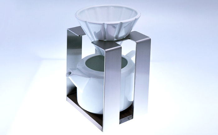 コーヒードリッパー・サーバーMIIP(白) / ドリッパー サーバー コーヒー コーヒードリッパー / 諫早市 / 長谷川陶磁器工房 [AHBC005]