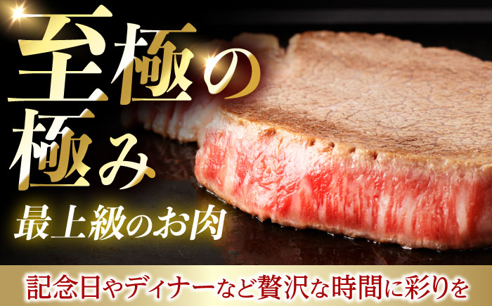 【唯一無二の贅沢！】長崎和牛 シャトーブリアン 450g(150g×3) / ヒレ ひれ ヒレステーキ ステーキ すてーき しゃとーぶりあん / 諫早市 / 野中精肉店 [AHCW149]