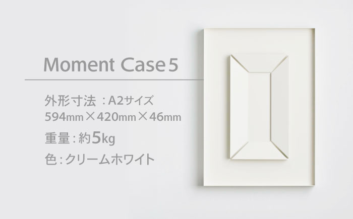 Moment(ﾓﾒﾝﾄ) Case 5 / インテリア オブジェ リサイクル クリエイティブ 幾何学的 モダン 壁掛け デザイン デザイナーズ アート / 株式会社日本ベネックス [AHCC019] Case 5