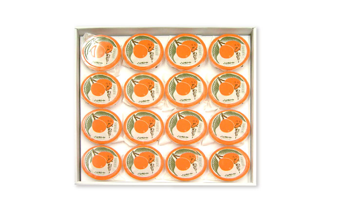 【年内配送】(12/23入金分まで)長崎特産「茂木びわゼリー」(16個入り) / びわゼリー ゼリー びわ ビワ 枇杷 / 諫早市 / 橋本屋本舗 [AHCP002]