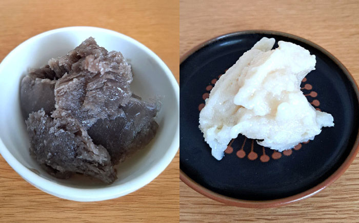 麹が活きてる生味噌・生甘酒セット / 味噌 甘酒 手作り 自家製麹 麹 腸活 / 諫早市 / 麹家　そ?兵衛 [AHDA004]