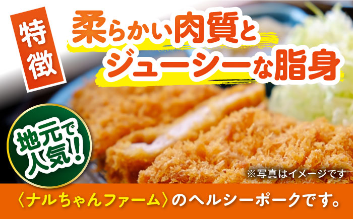 ナルちゃんファーム 豚ローストンカツセット 計1kg / 豚肉 豚ロース ロース ろーす とんかつ トンカツ 小分け / 大村市 / おおむら夢ファームシュシュ[ACAA016]