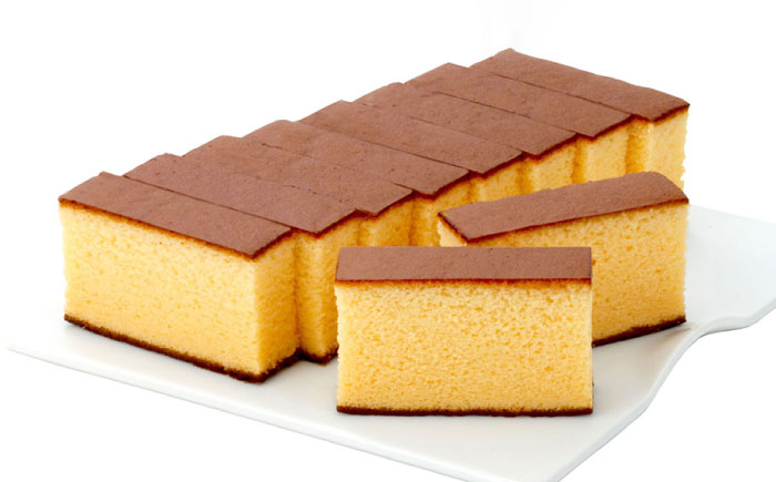 幸せの黄色い カステラ 1.0号 560g 10切カット / かすてら カステラ 菓子 卵 人気 長崎 おやつ / 大村市 / 心泉堂[ACYU001]