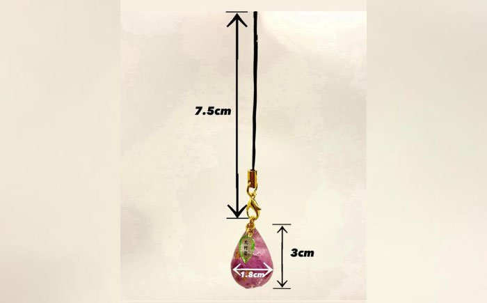 【先行予約・2026年4月下旬～配送】大村育ちの桜ストラップ 大村市/就労継続支援B型SAKURA＋ [ACBU001]