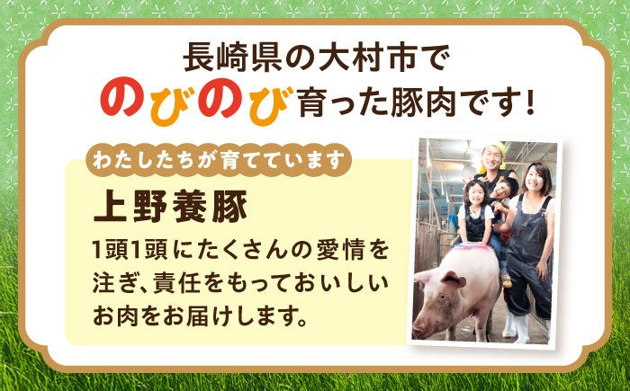 「山のウエノ豚」　モモ 生姜焼き 1.6kg(400g×4パック) 大村市/合同会社肉のマルシン [ACCF003]