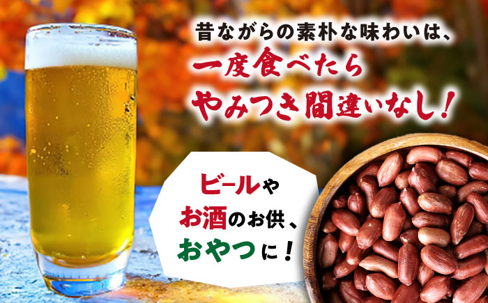味付け落花生 合計約600g（150g×4袋） 落花生 国産　大村市 浦川豆店 [ACZR012]