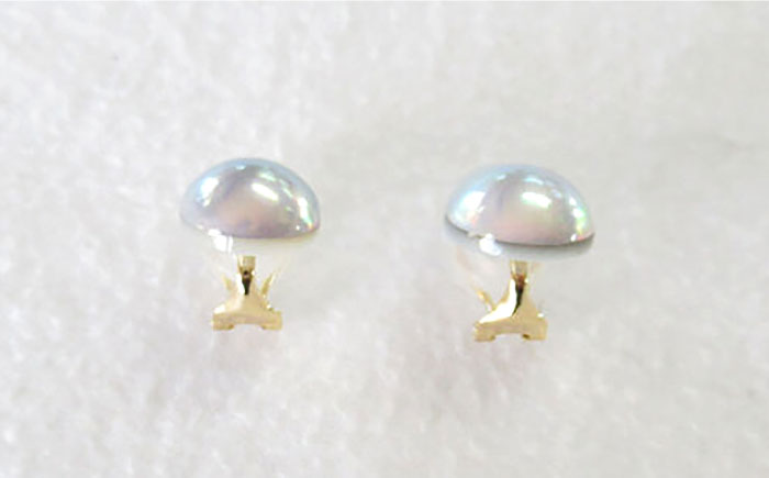 マベドロップナチュラルカラーイヤリング / イヤリング パール 真珠 アクセサリー ジュエリー / 大村市 / パールハイム[ACYN003]