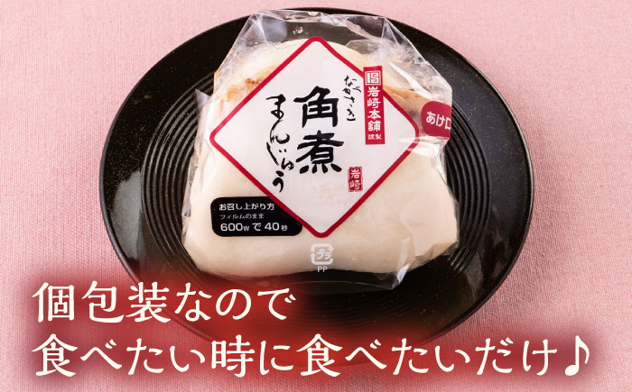 【12回定期便】長崎 角煮 まんじゅう 10個 (箱入)  大村市 岩崎本舗 [ACAH031]