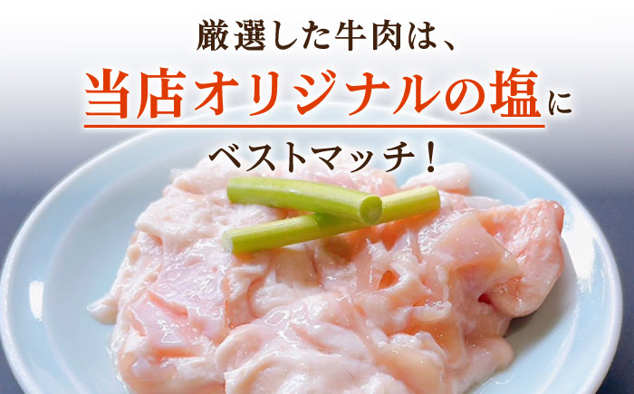 塩ホルモン ギアラ(第四の胃袋)200g×2パック 総計400g 大村市 塩ホルモンろくめい [ACAO001]