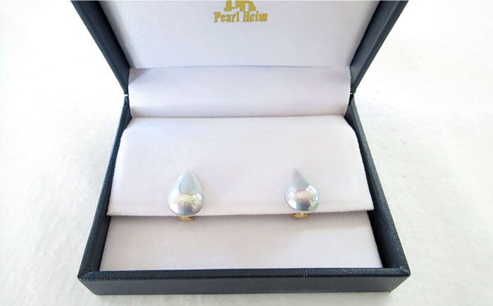 マベドロップナチュラルカラーイヤリング / イヤリング パール 真珠 アクセサリー ジュエリー / 大村市 / パールハイム[ACYN003]