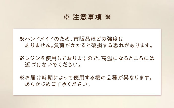 【先行予約・2026年4月下旬～配送】大村育ちの桜ストラップ 大村市/就労継続支援B型SAKURA＋ [ACBU001]