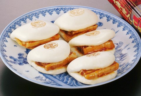 自慢の逸品、豚角煮まんじゅう6個入り( 角煮 角煮まんじゅう 豚角煮 角煮まん 個包装 中華 )【B0-220】